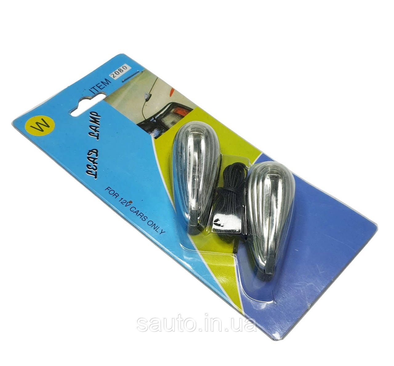 12 Вольт. 2 ШТ. Білі. Світлодіодна підсвітка в машину, до авто, лед, led, фото 1