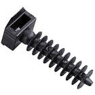 Дюбель під стяжку пластиковий чорний діаметр 10 мм (упаковка 100 шт)