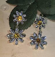 Серьги- зквітами от студии LadyStyle.Biz