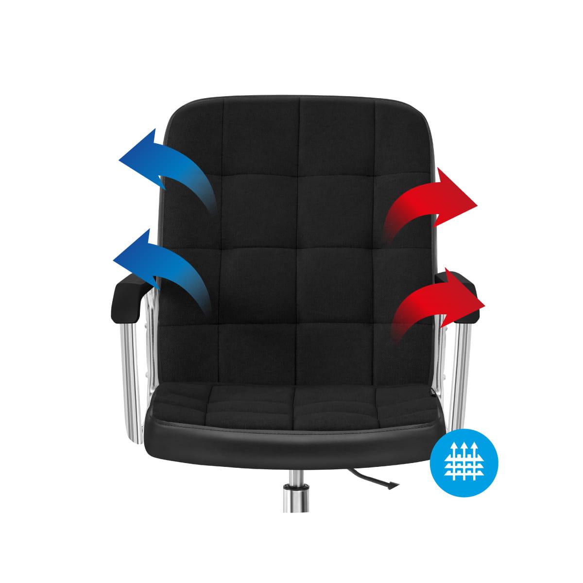 Кресло офисное Markadler Future 4.0 Black ткань Im_3399 - фото 5 - id-p2090294866