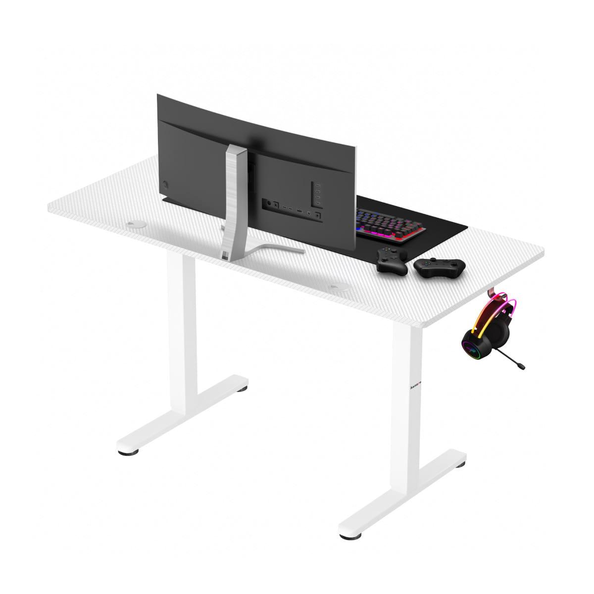 Компьютерный стол с электрической регулировкой HUZARO HERO 8.2 White Im_8499 - фото 3 - id-p2090294869