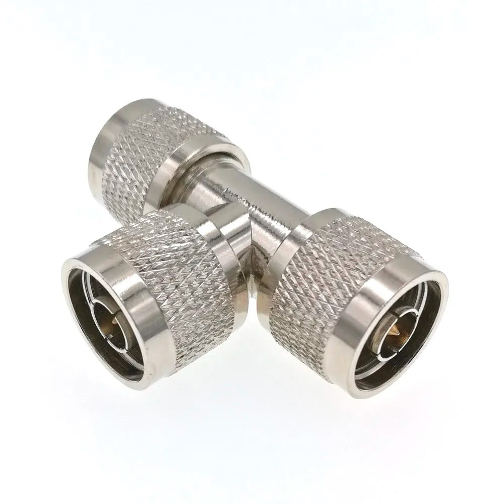 Спліттер антенний N type Male (тато) трійник розгалужувач перехідник для антен, фідерів, адаптер N тип