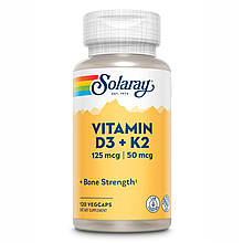Vitamin D-3 & K-2 - 120 vcaps