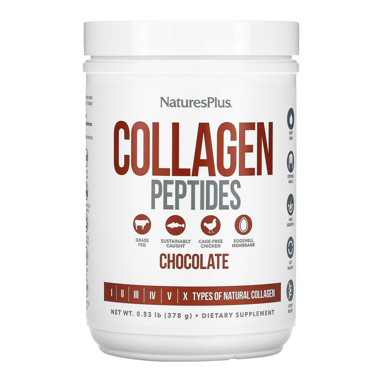 Collagen Peptides - 378g Chocolate, фото 1
