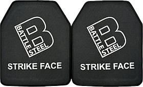 Ультралегкі бронеплити BATTLE STEEL 250х300 Бронепластини 1.4 кг (Ceramic/Polyethylene Plate)