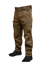 Зимові штани Soft Shell VIKING KHAKI хакі WinTac