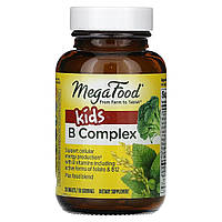 Дитячий В-комплекс, Kids B Complex, MegaFood, 30 таблеток