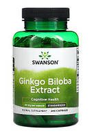 Гинко билоба Swanson Ginkgo Biloba Extract 60 mg 240 капсул