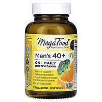 Мультивитамины для мужчин 40+, Men Over 40 One Daily, MegaFood, 30 таблеток