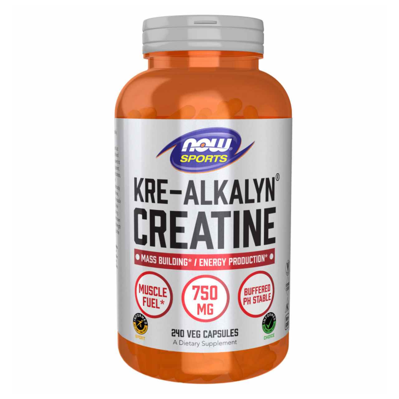 Kre-Alkalyn(R) Creatine 750 mg - 240 caps, фото 1