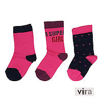 Высокие детские носочки с рисунками для малыша деми носки для девочки Vira 10 / 6-12 мес.
