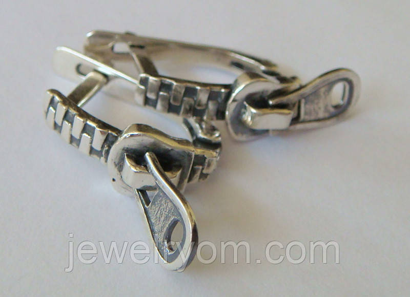 Сережки 40555Г, срібло 925 проба, розпродаж.