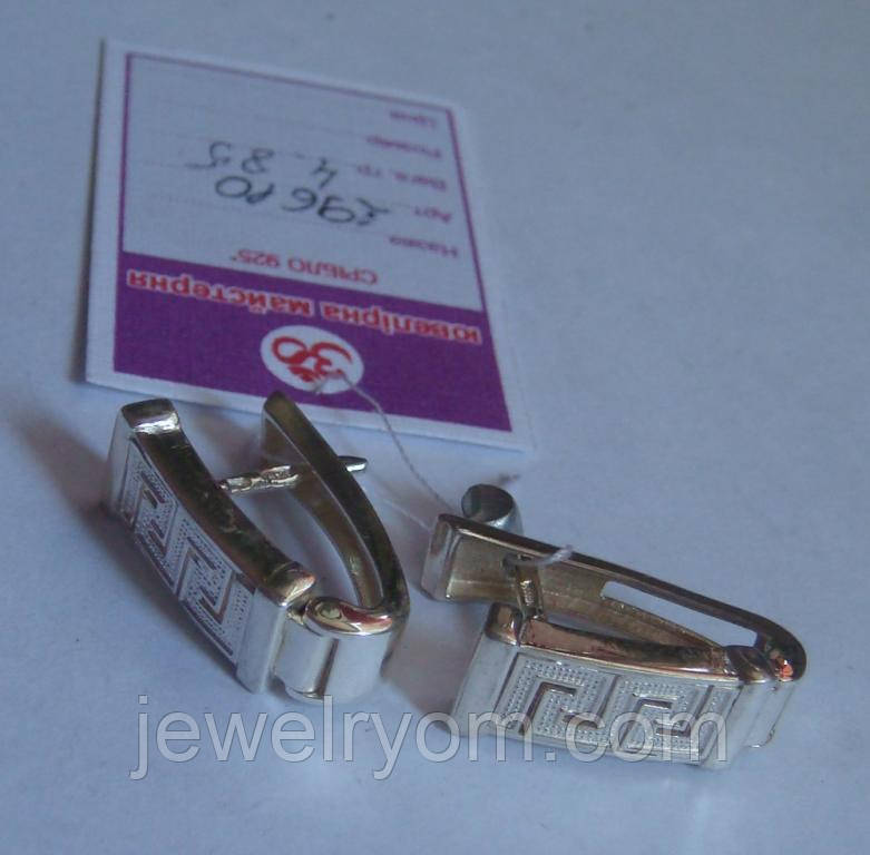 Сережки 29610ММ, срібло 925 проба.