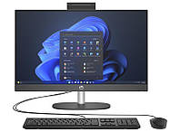 HP ПК Моноблок 240-G10 23.8" FHD IPS AG, Intel i5-1335U, 8GB, F512GB, UMA, WiFi, кл+м, 3г, DOS, черный Baumar
