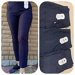 Жіночі брюки JuJube в клітинку з кишенями, розмір 2XL-8XL. Китай