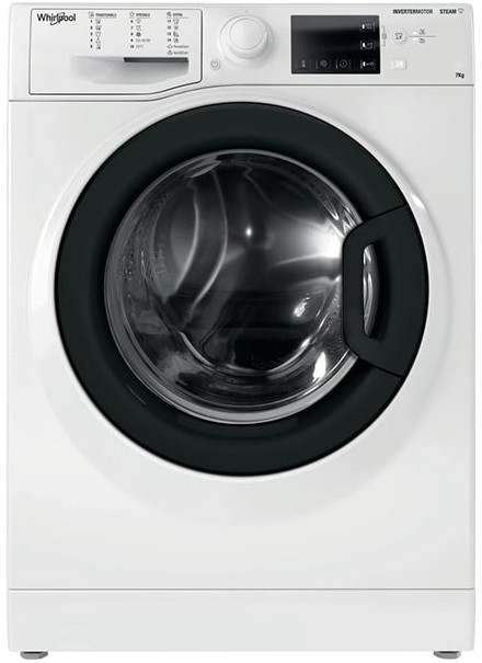 Whirlpool Пральна машина фронтальна, 7кг, 1200, A+++, 43.5см, дисплей, пара, інвертор  Baumar - Порадуй Себе