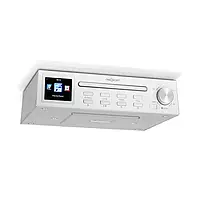Кухонний радіоприймач Streamo Chef CD-плеєр BT 2.4" HCC дисплей білий
