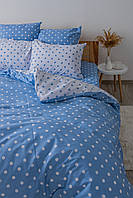 Комплект постельного белья ТЕП "Happy Sleep" Light Blue Dots, 50x70 двуспальный Baumar - Знак Качества