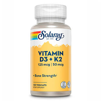 Vitamin D-3 & K-2 - 120 vcaps