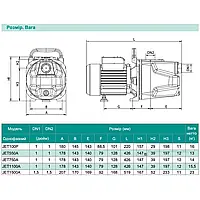 JET1500A SHIMGE ц/біжний самовс. (1.5кВт, Нmax=55м, Qmax=90л/хв) {1}