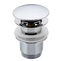 Донний клапан Frap F60, автомат, 1 1/4", хром