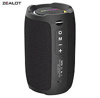 Портативная Колонка Акустика ZEALOT S49, 20Вт, IPX6