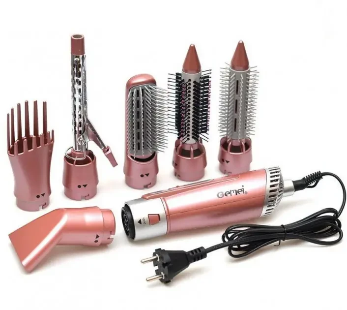 Фен-стайлер для волосся 7 в 1 Professional Hot Air Styler Gemei GM-4831