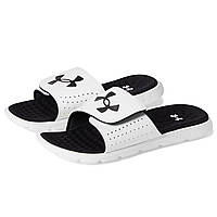 Шлепанцы Under Armour Ignite 7 Slide White/White/Black Доставка від 14 днів - Оригинал