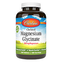 Chelated Magnesium Glycinate - 180 tabs