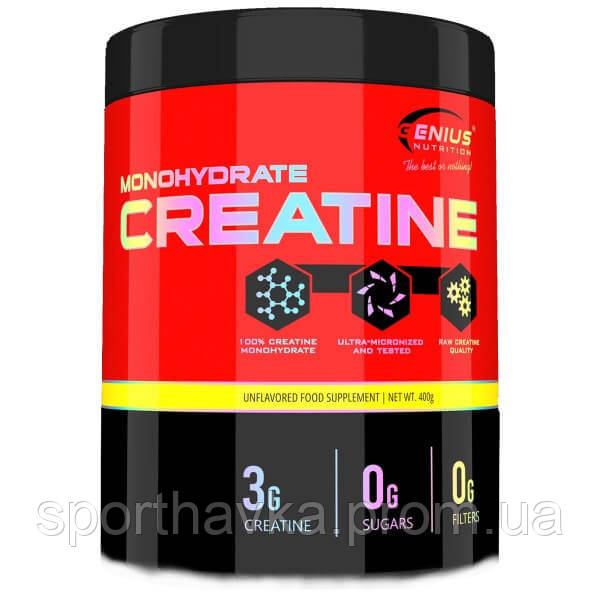 Creatine Monohydrate Genius Nutrition (400 грамм)