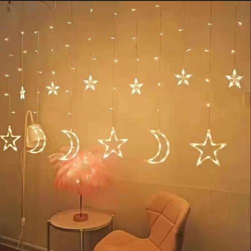 Світлодіодна гірлянда-фіранка "Starlight Night" Stenson R92651 250*85см 120led, фото 1