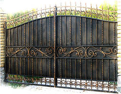 Ковані ворота арт.в 19