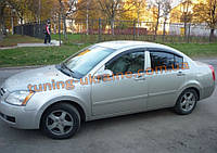 Дефлектори вікон (вітровики) COBRA-Tuning CHERY FORA 2006-2010