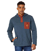 Куртка Hurley Russell Quilted 1/4 Snap Fleece Iron Ore, оригінал. Доставка від 14 днів