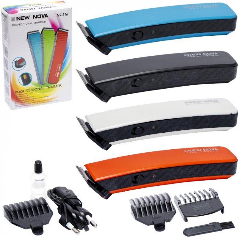 Професійна бездротова машинка тример для стрижки волосся NOVA NS-216 Jb, фото 1