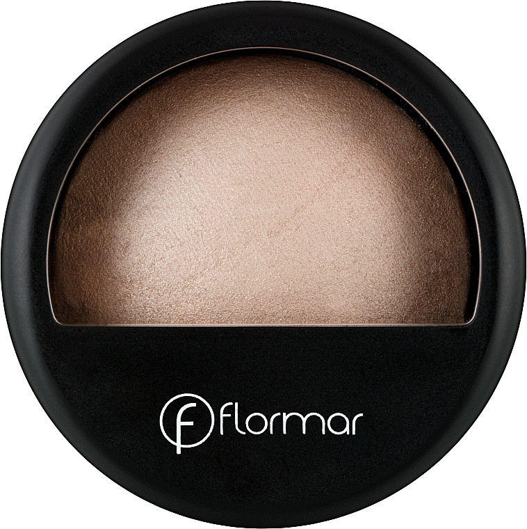 Запеченная пудра-хайлайтер Flormar Powder Illuminator №3 Bronze Star, 7 г