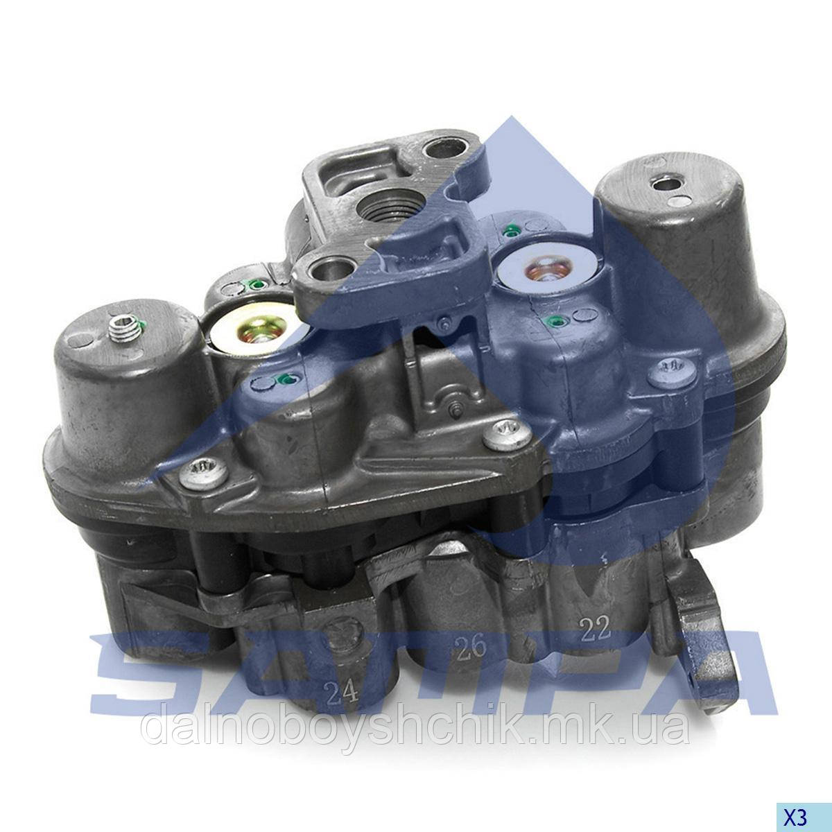 Клапан захисний IVECO 4-х контурний SAMPA 061.323-01, фото 1