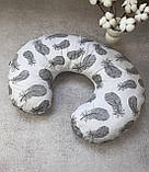 Подушка для вагітних, для годування, подушка-бублик, фото 3