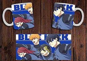 Чашка "Синя в'язниця: Блю Лок" / Кружка Blue Lock №1