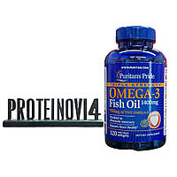 Риб'ячий жир Омега 3 Puritans Pride Omega-3 1400mg 120softgels жирні кислоти