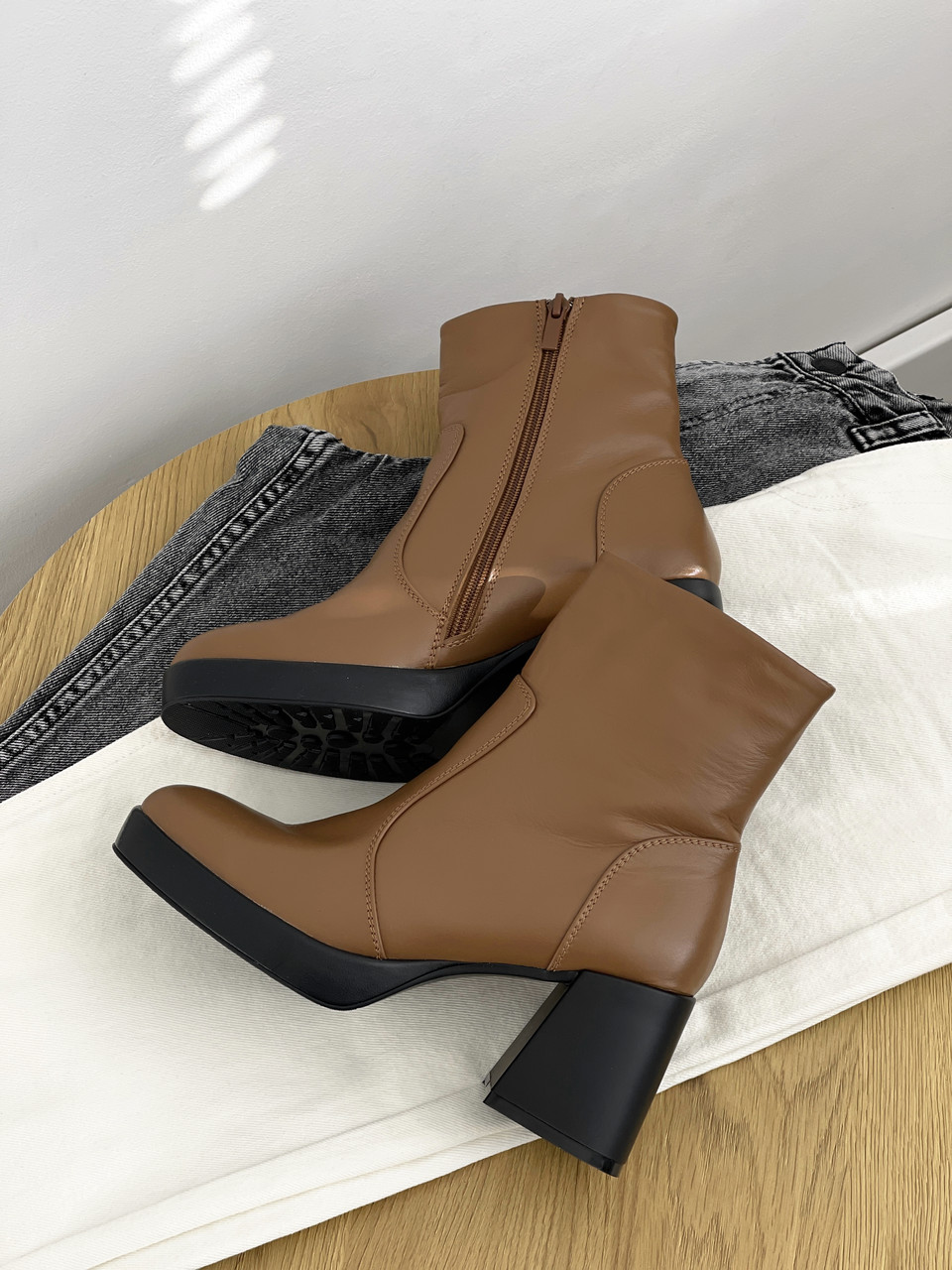 Весняні черевики на підборах, фото 1