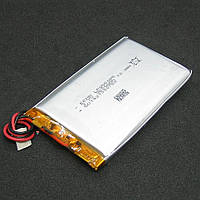 LP855085-PCB-LD Литий-полимерный аккумулятор 3.7 В 3600мАч с контроллером заряда, 85x50x8.5 mm
