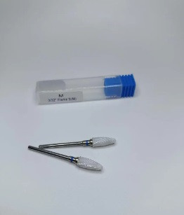 Фреза керамічна насадка для манікюру, синя, фото 1