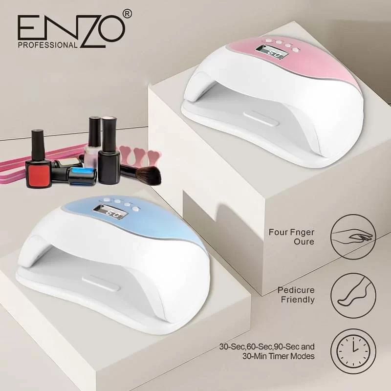 Лампа для сушіння гель-лаку Enzo EN-018, фото 1