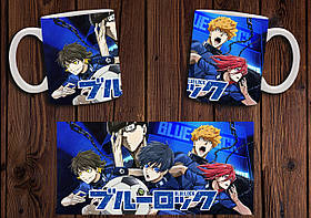 Чашка "Синя в'язниця: Блю Лок" / Кружка Blue Lock №2