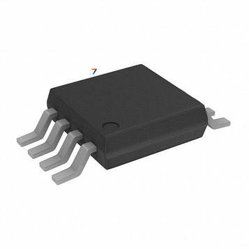 DAC7513E/250 ЦАП — [VSSOP-8]: Роздільна здатність: 12: Nкан: 1: tуст: 10 мкс: Швидкість: 95 кГц: Інтерфейс: Serial, SPI: