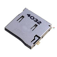 MCC-SDMICRO/3 Разъем: для карт памяти, SD Micro, push-push, SMT, позолота