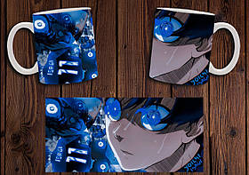 Чашка "Синя в'язниця: Блю Лок" / Кружка Blue Lock №3