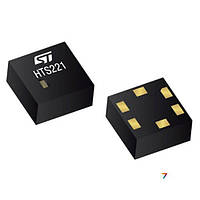 HTS221TR Датчик влажности и температуры: 0 - 100% RH, -40 + 120°C, АЦП - 16 bit, SPI, I2C, Uпит 1.7 - 3.6 В