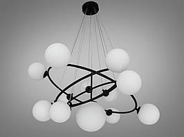 Люстра в стилі Loft - "Бульбашки" на 13 ламп